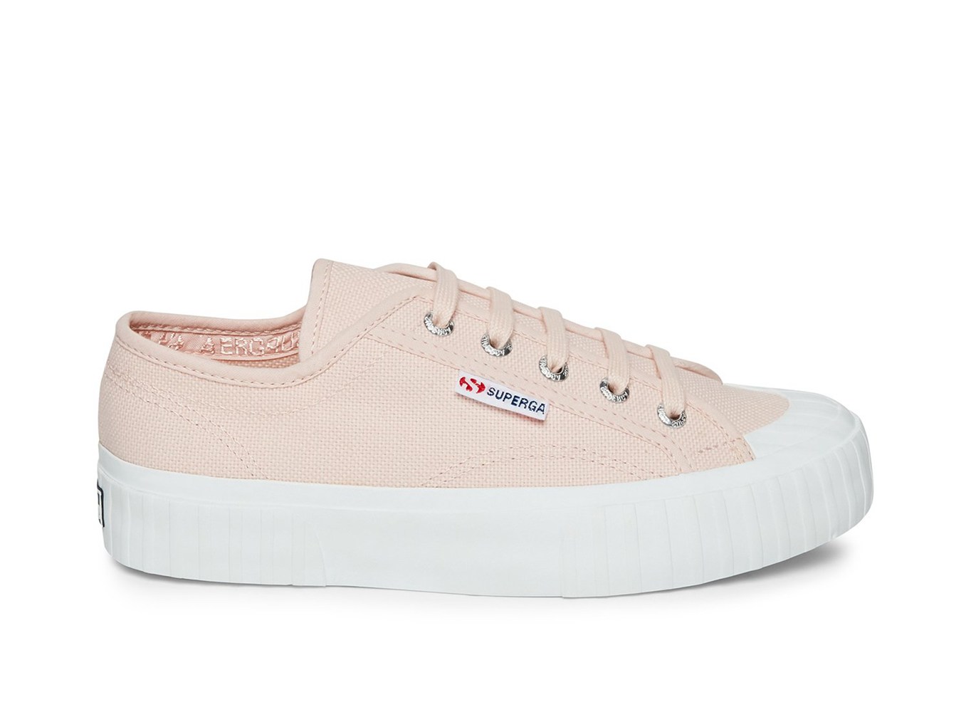 Alpargata Superga Mujer Rosas - 2630 Stripe - 143927ITN